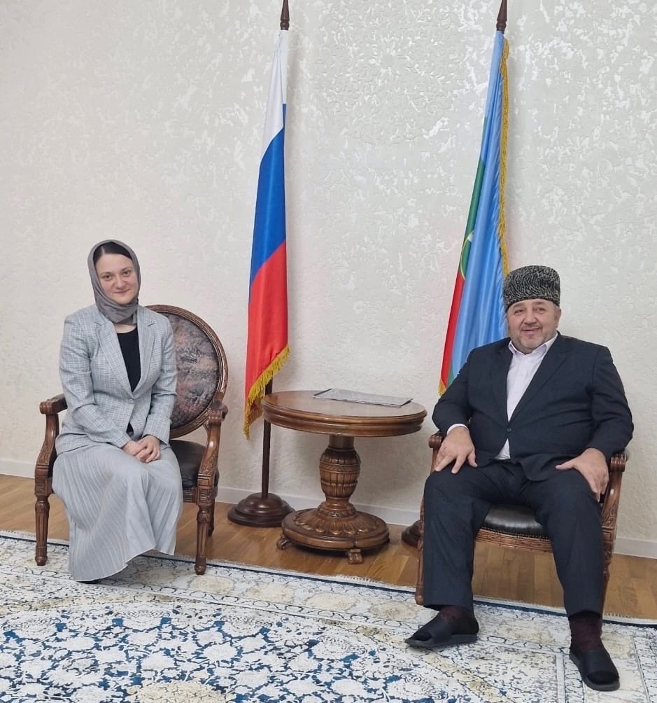 Рабочая встреча с Муфтием Карачаево-Черкесской Республики.